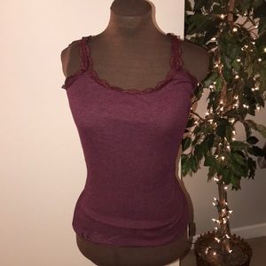 Converse Burgundy Tank